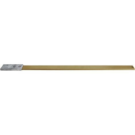 Tringle plate longueur 0,50 m ISEO 97040004 (1/2)