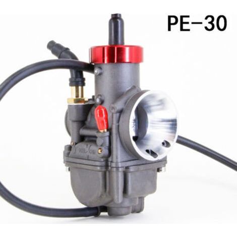 Carburateur de câble d'amortisseur PE30 NSR150 RSZ ATV couvercle rouge de moto de plage (1/4)