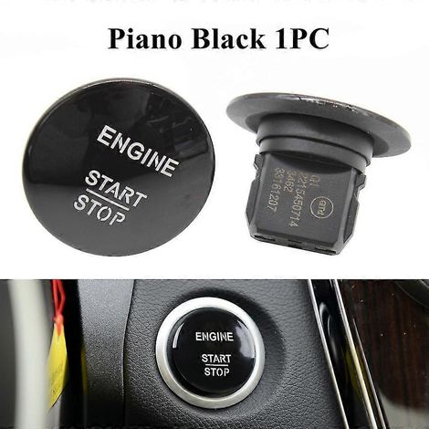 Botón de arranque sin llave Mercedes, encendido del motor, compatible con W205, W212, W164, W166 y W221 (2215450714) (1/5)