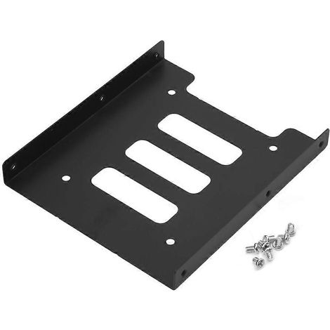 Metalladapter für 2,5"- auf 3,5"-SSDs/HDDs, Montagehalterung für Festplatten-Dock am PC