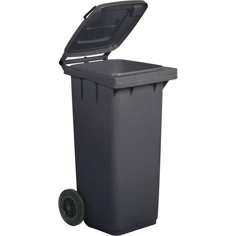 Bidone per la Raccolta Differenziata 120 l Colore Grigio (1/5)