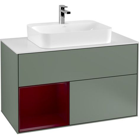 Villeroy & Boch G361HBGM Meuble sous-lavabo Finion G36 (1/2)