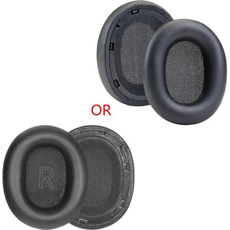 Coussinets d'oreille respirants pour casque Technics EAH-A800 : coussinets élastiques en mousse à mémoire de forme. (1/4)