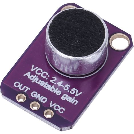 Module micro amplificateur MAX4466 capteur sonore 2.4V-5.5V préamplificateur microphone (1/5)