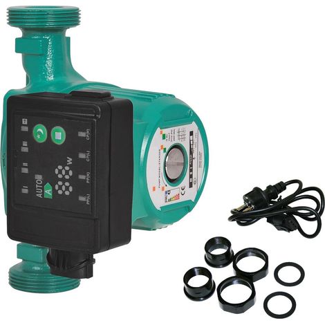 Varan Motors - STAR25-6A Elektronische Hochleistungs-Umwälzpumpe für Heizung 25-60 180 EEI 0.23 5-45W (1/5)