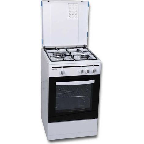 Cuisinière Rommer vch350fg nat 3 brûleurs 2.5 kW four