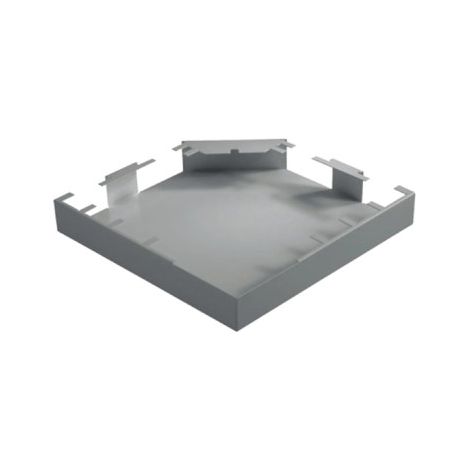 Angle plat DABA 50x80 Blanc - GOULOTTE INSTALLATIO HAGER DABA5008059006