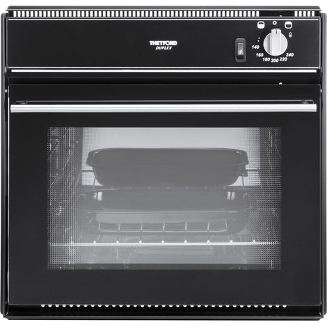 Mini four duplex à gaz 36L – Puissance 3200W – Allumage électronique 12V – Design moderne pour camping-car – Thetford (1/3)