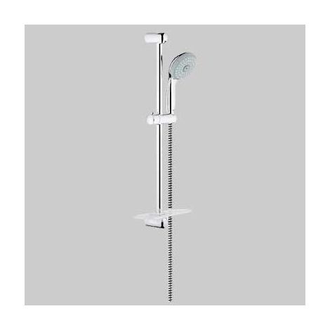 Asta SALISCENDI con portasapone TEMPESTA 3 getti  cromo     GROHE