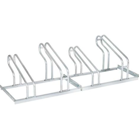 [GEBRAUCHT] B-Ware STIER Fahrradständer für 4 Räder Stahl verzinkt stabiler Bügelparker 1400x560mm (1/2)