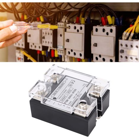 Relais statique SSR-1 D4840 40 A 24-480 V CA Commande CC/CA (1/5)