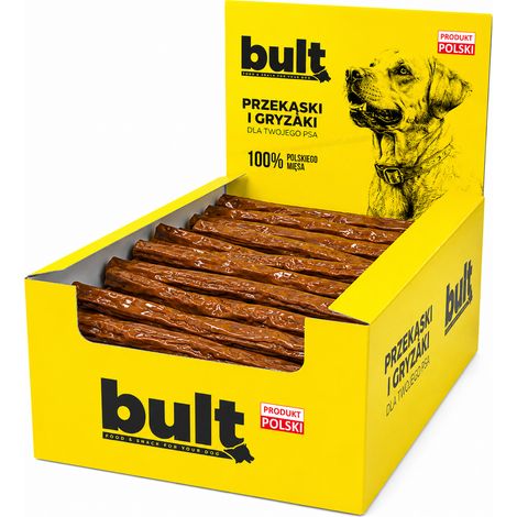 Golosinas para perros BULT, salchichas de cordero, caja de 40 unidades (1/2)