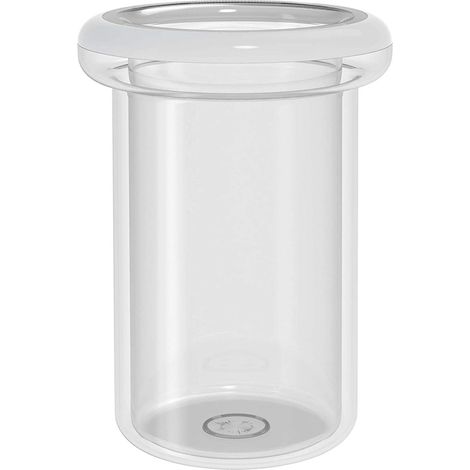 Secchiello Porta bottiglia termico SINGOLA TERMOBOTTIGLIE per vino da tavolo a servire doppia parete trasparente bordo elegante