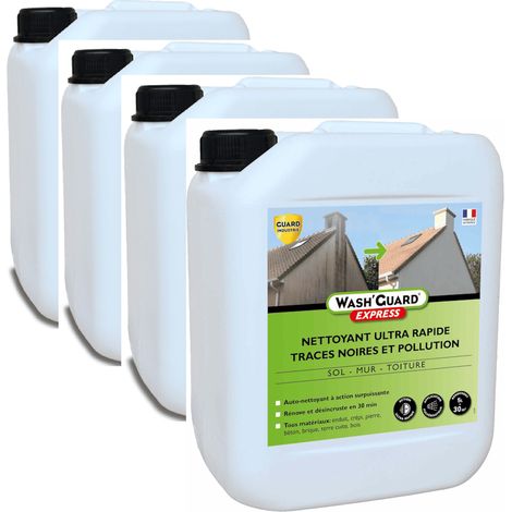 Guard Industrie – Nettoyant désincrustant express 20L – Action instantanée sur taches incrustées – Multi-supports : pierre, béton, bois – Pour extérieur (1/4)