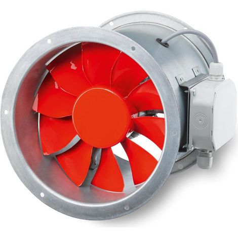Helios HRFW 250/4 Axial-Hochleistungsventilator 1-PH 230V, TK, drehzahlsteuerbar, 930m3/h, 36W