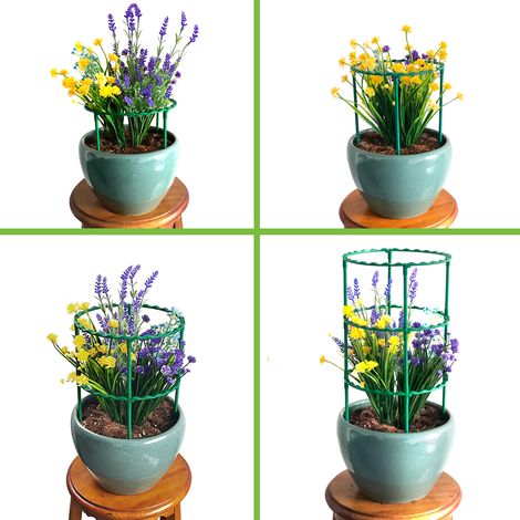 Tuteur pour plantes grimpantes, tuteurs de jardinage faciles à utiliser et résistants pour fleurs, légumes et plantes grimpantes (1/5)