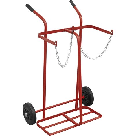 Sealey Double Gas Cylinder Trolley ST28/B