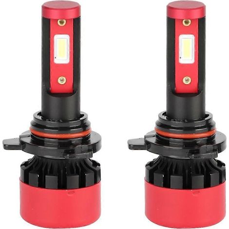 Ampoules de phares LED blanc brillant 96 W 6000 K avec décodage L8H (Article 9012)