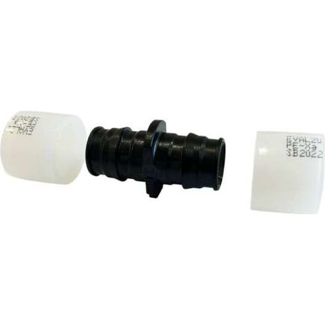 Uponor Kupplung m. Ringen Q&E CE PPSU 20-20 1072005