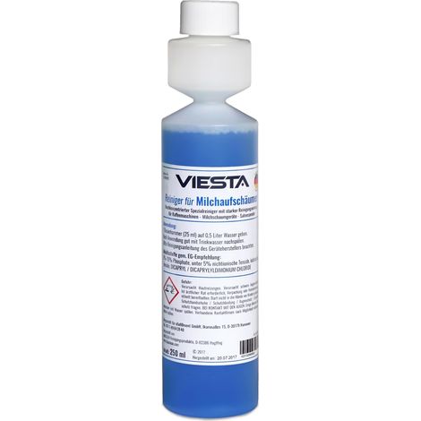 Viesta limpiador líquido para vaporizador de leche o dispensador de nata 250ml - cafetera automática y máquina de café (1/4)
