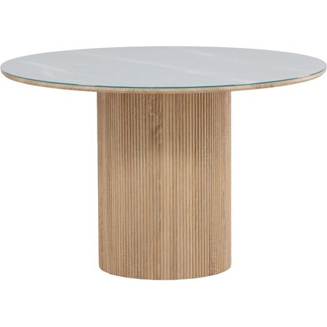 Härön table de salle à manger Ø120 cm naturel. (1/5)