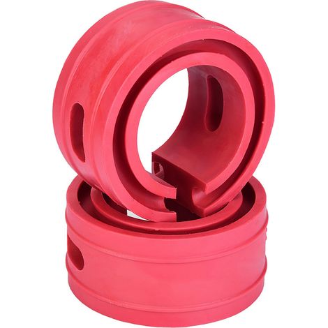 2 pièces rouges tampon coussin butée ressort amortisseur voiture type B+ (1/5)