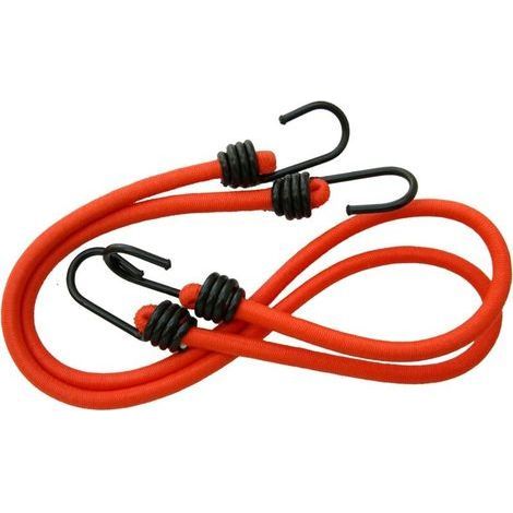 2 Bungee cords / Tensioners diameter 8mm length 80cm (1/3)