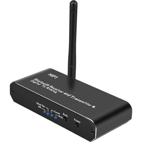 TrAdE Shop Traesio - Ricevitore Trasmettitore Bluetooth Convertitore Audio Digitale A Analogico H09 - (1/5)
