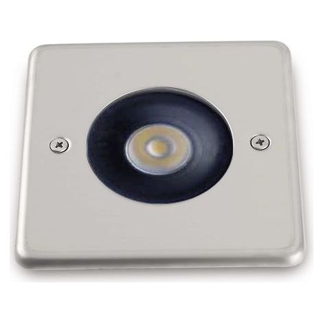 Encastré au sol ICAZA IP67 LED COB AC 4.30W 430lm(320lm) CRI80 3000K 20º Acier inoxydable (1/3)