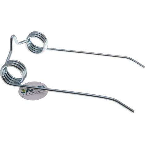 Jardiaffaires – Lot de 20 dents en acier ressort pour démousseur scarificateur tracté – Compatible XBITA100 – Retire les plantes traçantes