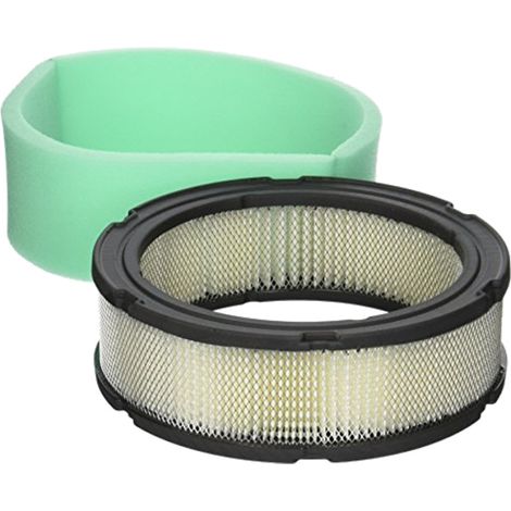 Trade-Shop Luft-Filter inkl. Vorfilter ersetzt Briggs & Stratton 394018S 394018 392642 4135 505D Alko P130 394018 Jacobsen 392642 5000441 Ering B394018 Motorenmodelle 29 30 35 38 42