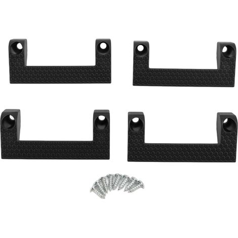 Mètre ruban à pince, largeur 9 cm, facile à installer, support d'outil universel robuste pour établi, ceinture pour ouvriers et charpentiers, noir (1/5)