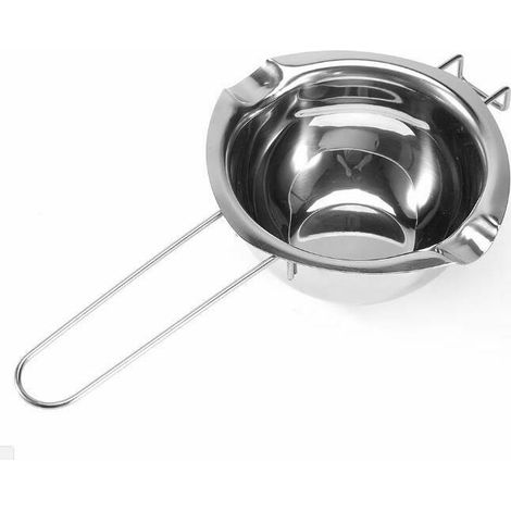 RHG Bol Bain Marie, 400ml Melting Pot au Chocolat Casserole de Bain Marie pour Faire Fondre du Bre, du Chocolat, du Sucre ou du Fromage