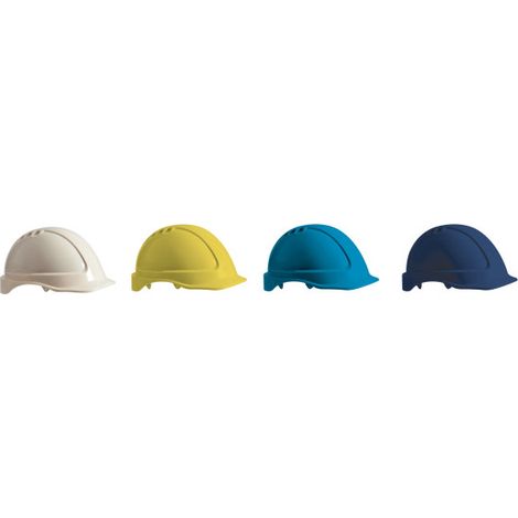 Casco Obra Ventilado Az Abs Sv Safetop