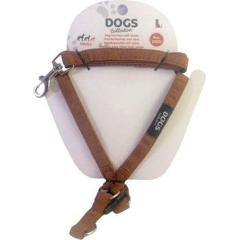 DOGS correa arnes perro 120 cm , Correa arnes perro 120cmMarca DogsArnes para perros Dogs Collection con correa de 120 cmEl arnés con correa de The Dogs Collection es u