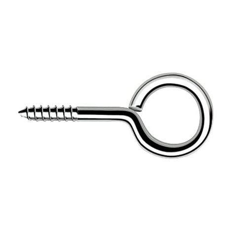 Celo Barra filettata in acciaio 4,5 mm x 70 mm argento