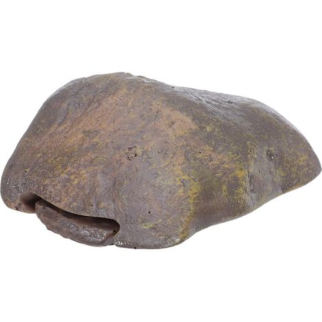 Boîte à Clés Imitation Pierre en Résine Étanche Compartiment Secret pour Rangement Sécurisé Jardin ou Extérieur Décoratif et Réaliste