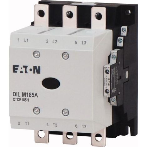 Contacteur de puissance 3p+2F+2O 90kW/400V/AC3 EATON DILM185A/22(RDC130)