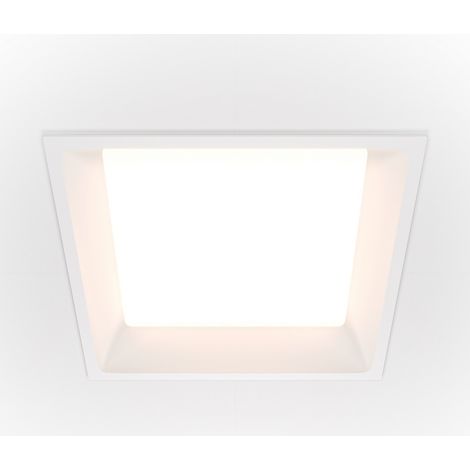 Maytoni Okno Downlight Encastré Blanc 3000K