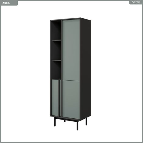Armoire haute - L.63 x H.195 x P.43 - ADSY (1/3)