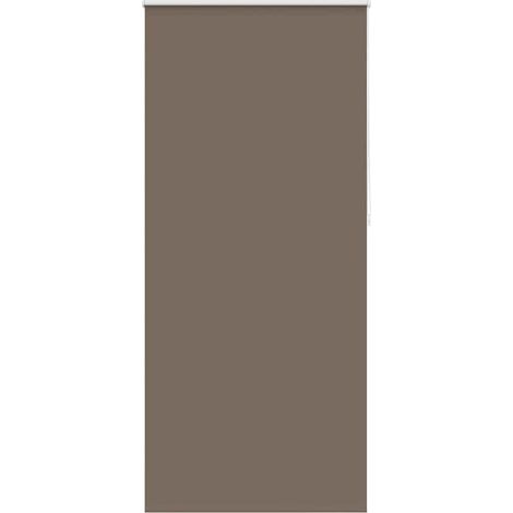 Maison Exclusive - Tenda a rullo oscurante 104,4x230 cm Tessuto Larghezza 100 cm caffè