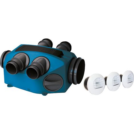 Groupe VMC simple flux hygroréglable kit infinity 2.0 hyg B 3 7 cord NATHER 557029