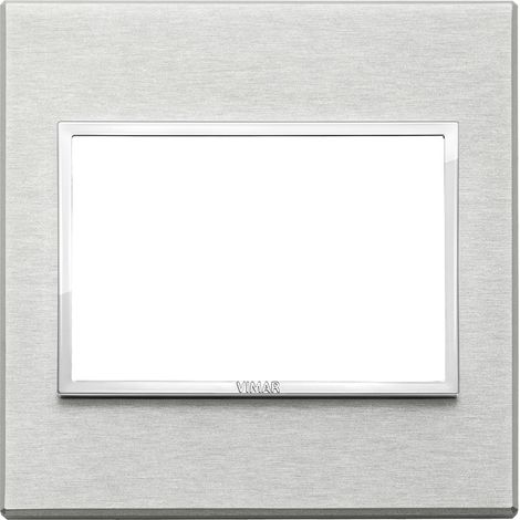 VIMAR - 21648.02 Plaque grise 3M BS Next