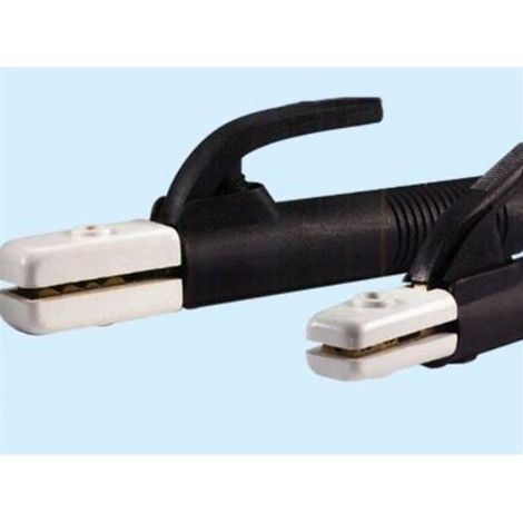 Pinza portaelettrodo import in ottone con inpugnatura nylon 300 amp