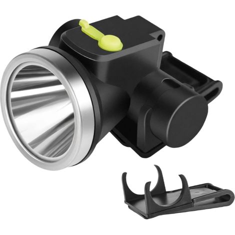 Lampe frontale LED professionnelle, réglable sur 3 modes, idéale pour la pêche, l'escalade, le vélo et le camping, avec Boucle
