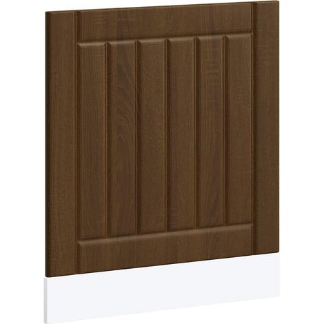 Panneau de lave-vaisselle Lucca chêne marron bois d'ingénierie CFW86466 (1/5)
