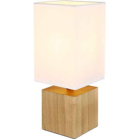 Globo - tischlampe - VALENTINO - natürlich - holz -