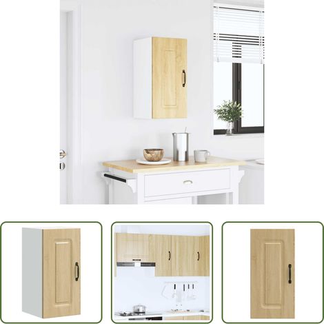 Wandhalterung - Küchen-Hängeschrank Kalmar Sonoma-Eiche Holzwerkstoff (1/5)
