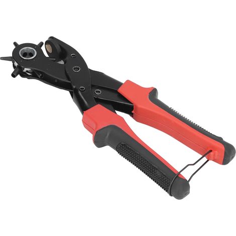 Outil de perforation du cuir multi-trous, kit de perforation ergonomique pour ceintures, idéal pour les travaux manuels (1/5)