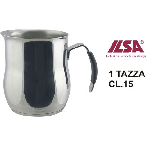 Ilsa lattiera Omnia professionale acciaio 18/10 1 tazza